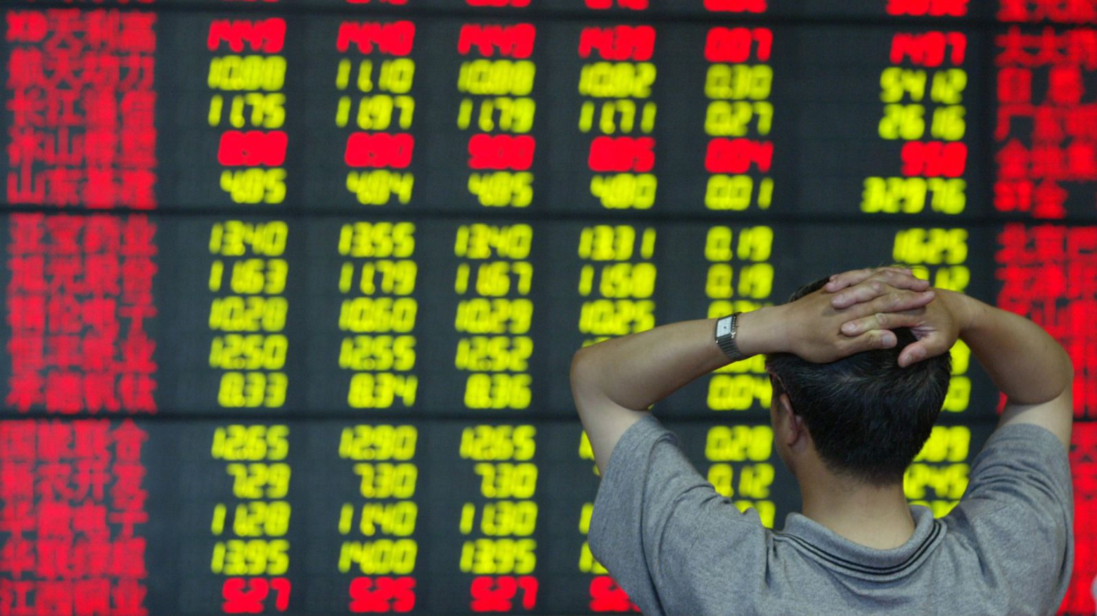 Cổ phiếu Trung Quốc giảm mạnh nhất kể từ năm 2008